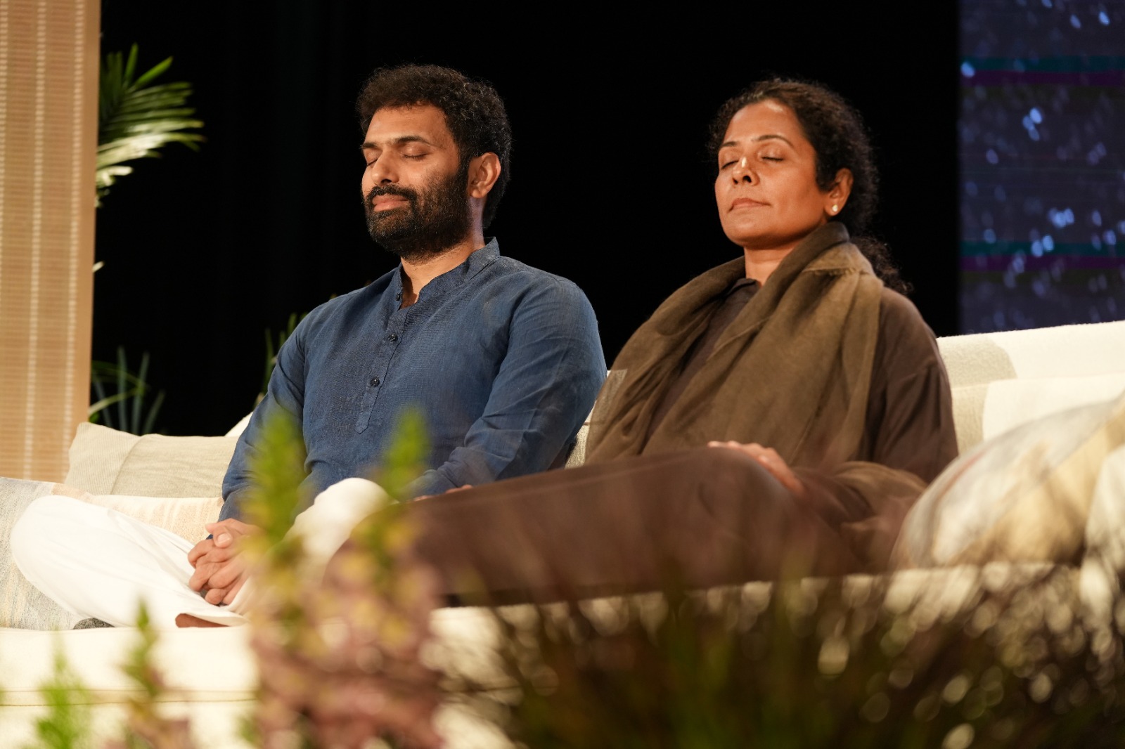 Sri Preethaji und Sri Krishnaji